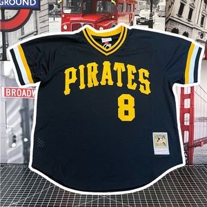 Mitchell & Ness Willie Stargell Pittsburgh Pirates Jersey Size XL Black 1982
